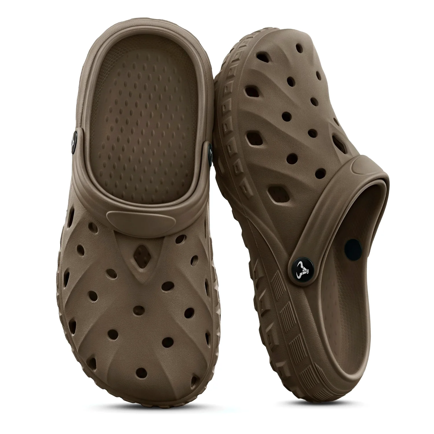 KEMISANT Perforated EVA Clogs in Elmwood