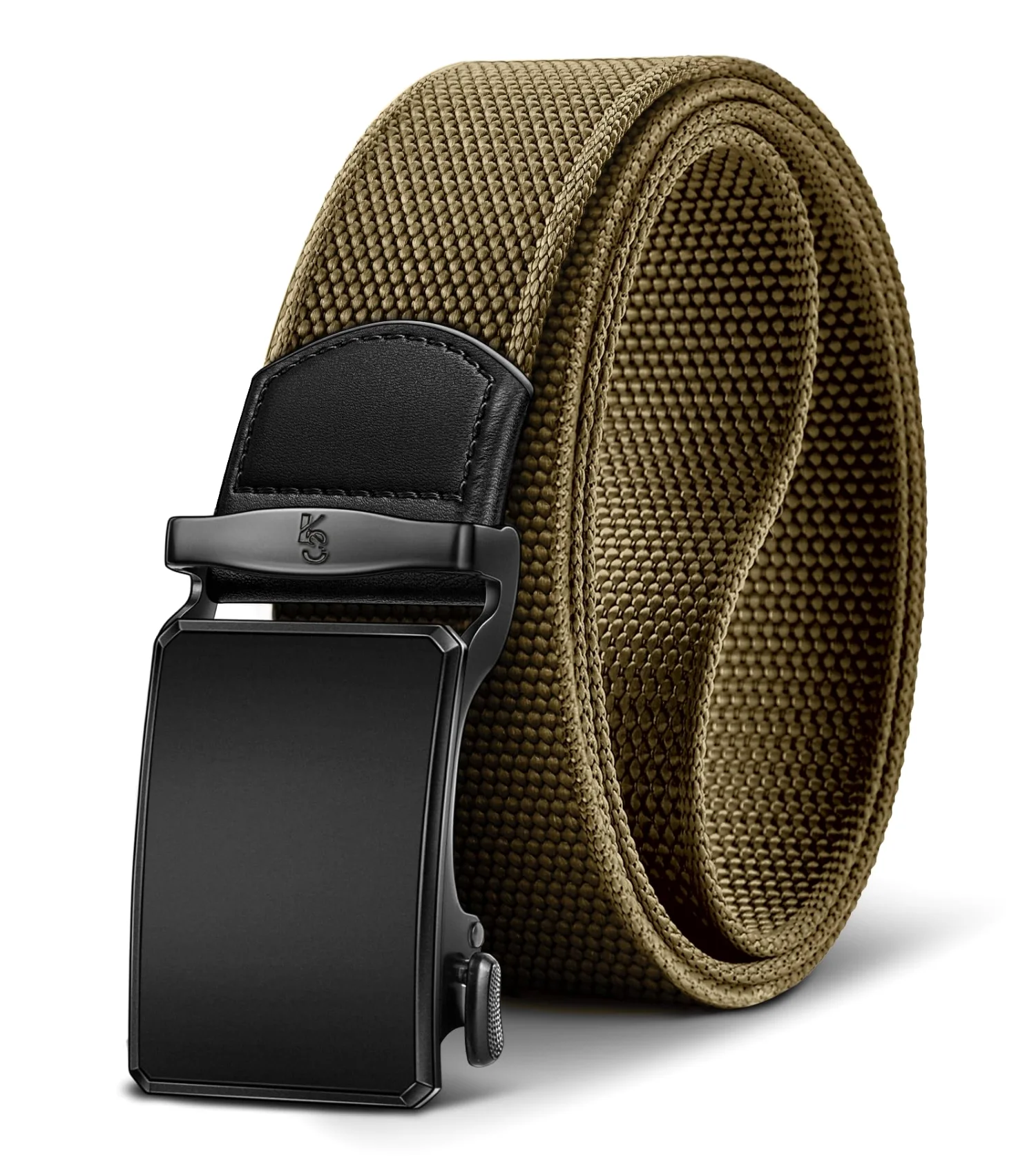 KEMISANT Stretch Web Ratchet Golf Belt in Wood Thrush
