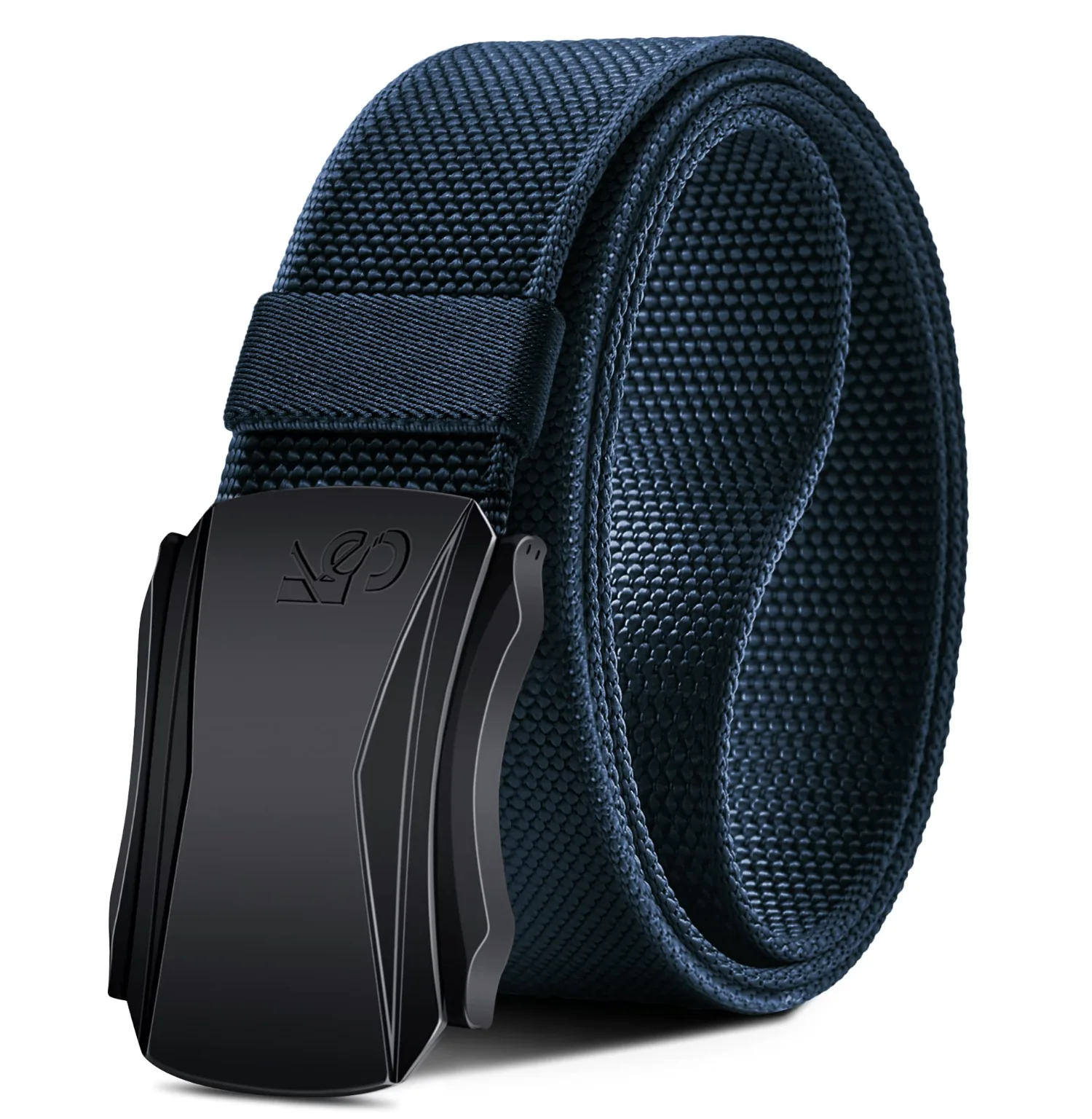 KEMISANT Flip Top Stretch Rigger Belt in Blue