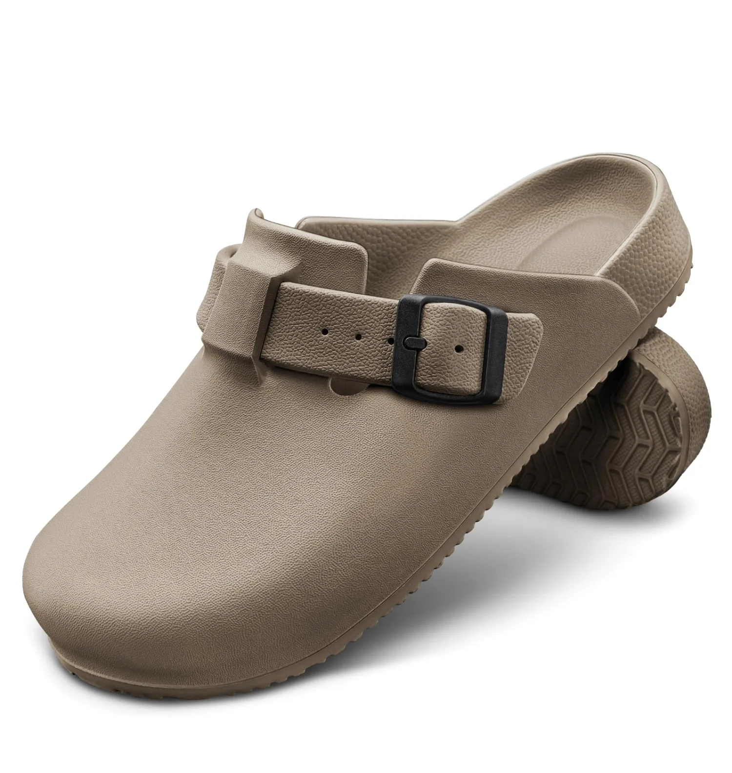 KEMISANT Soft EVA Garden Mules in Elmwood