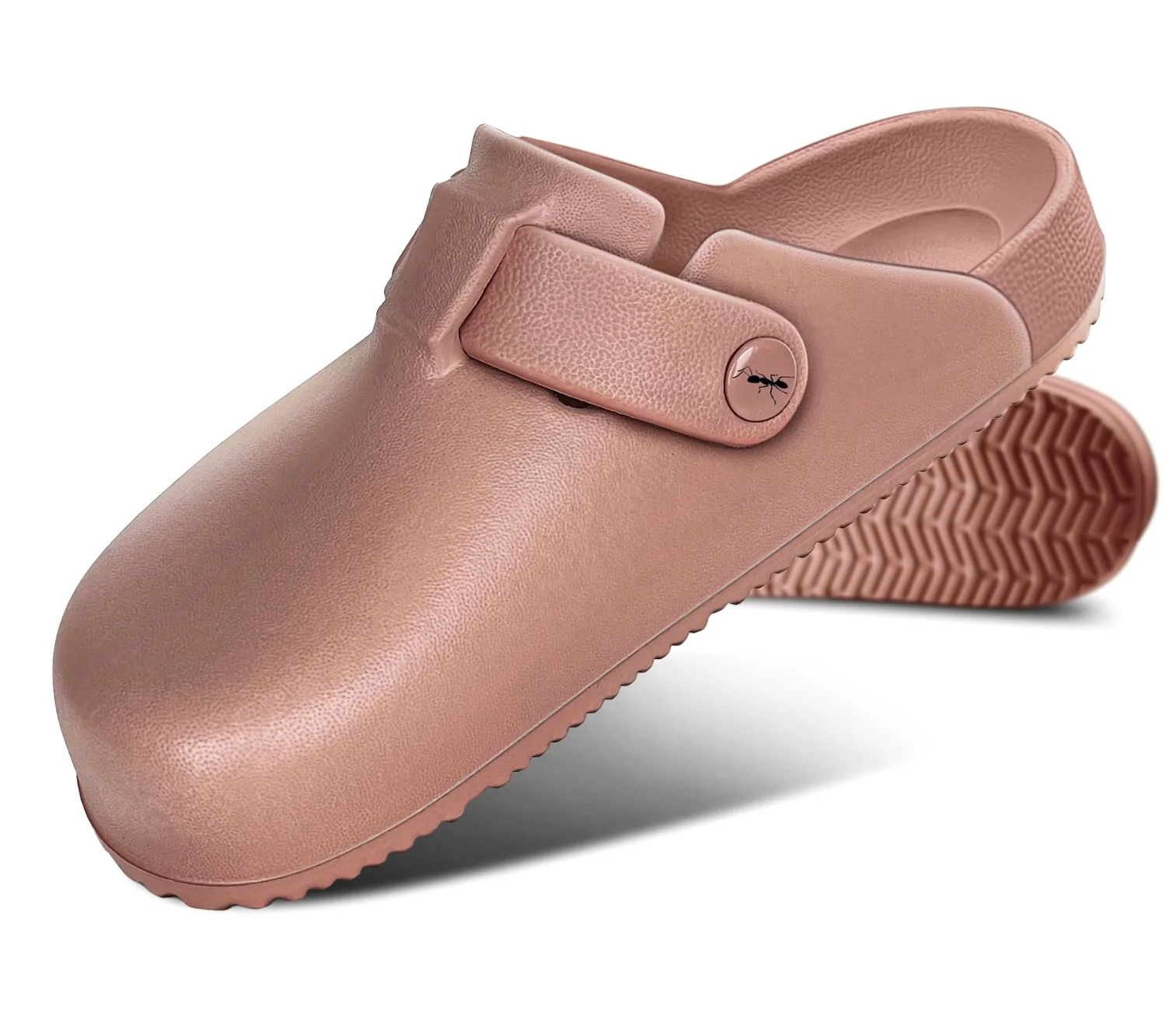 KEMISANT Soft EVA Garden Mules in Pale Brush