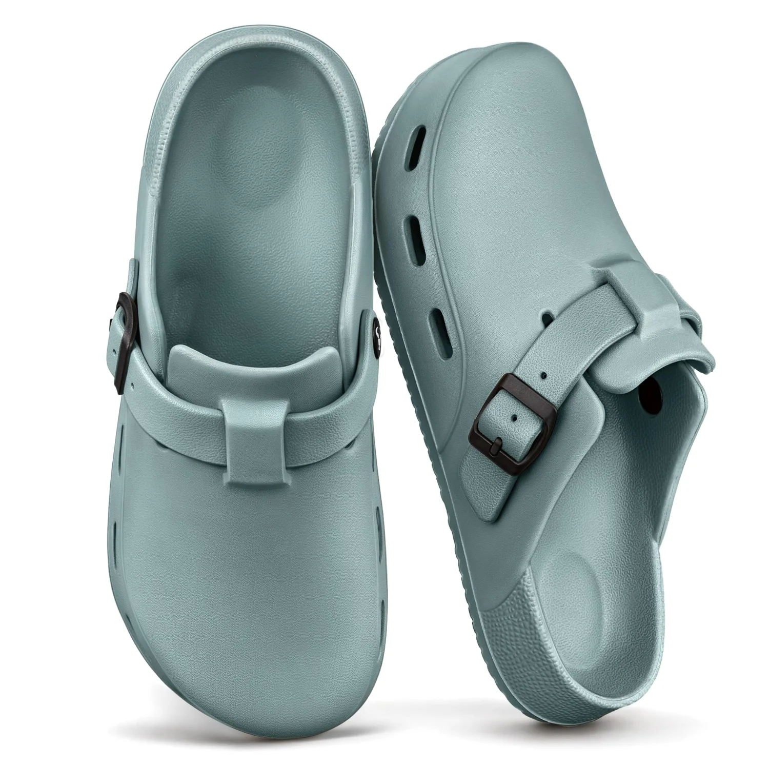 KEMISANT Soft EVA Garden Mules in Pond